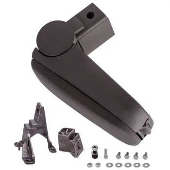 

For VW Golf Jetta Bora Leatherette Center Console Armrest Brackets Kit Assembly