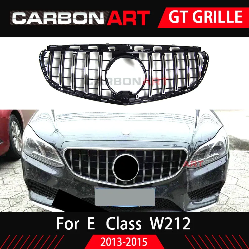 Гриль E Class W212 GT вертикальная решетка для Mercede Facelift только 2014 2015 ABS Mesh E260 E300 E350