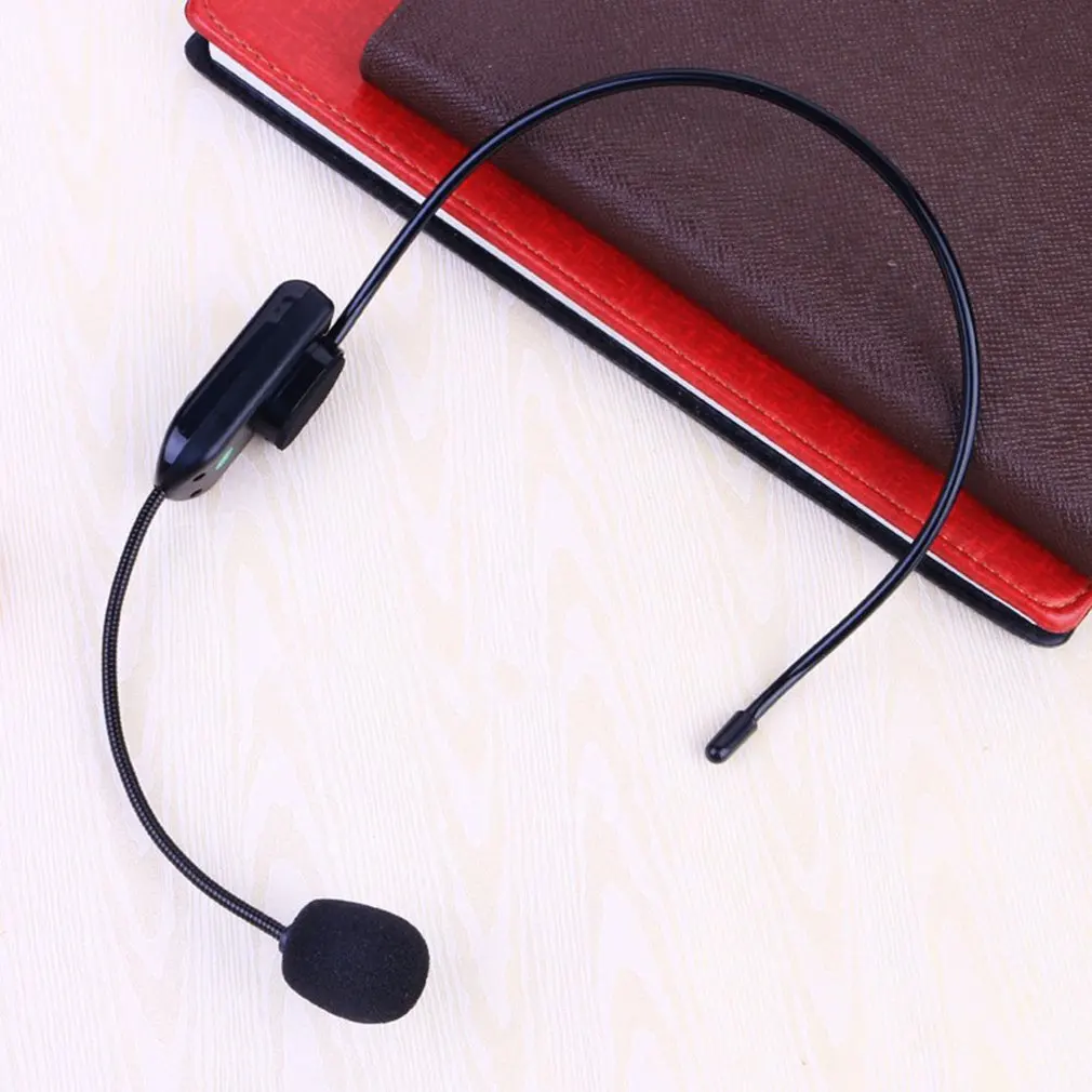 Мини Draagbare 2,4G Draadloze Microfoon Hoofdtelefoon Versterker радио Microfoon для ПК динамик Leraar Conferentie Gids