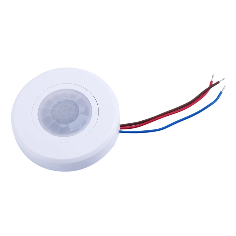 

110-220V Ceiling PIR Motion Sensor Light Switch 200W Ultra Slim Infrared Induction Adjust Time Delay Light Switch