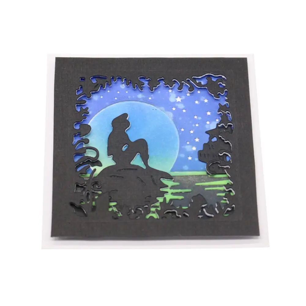 

Night sky Cutting Dies for DIY scrapbooking Embossing clear stamps and scrapbooking dies cutting dies christmas kerst dies