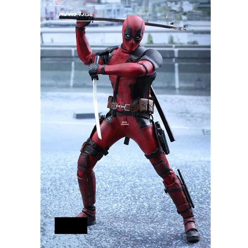 1" MMS347 статуя X-men анти-герой 1/6 масштаб бюст Дэдпул полная длина портрет двойное лезвие GK фигурка игрушка коробка 30 см V1107