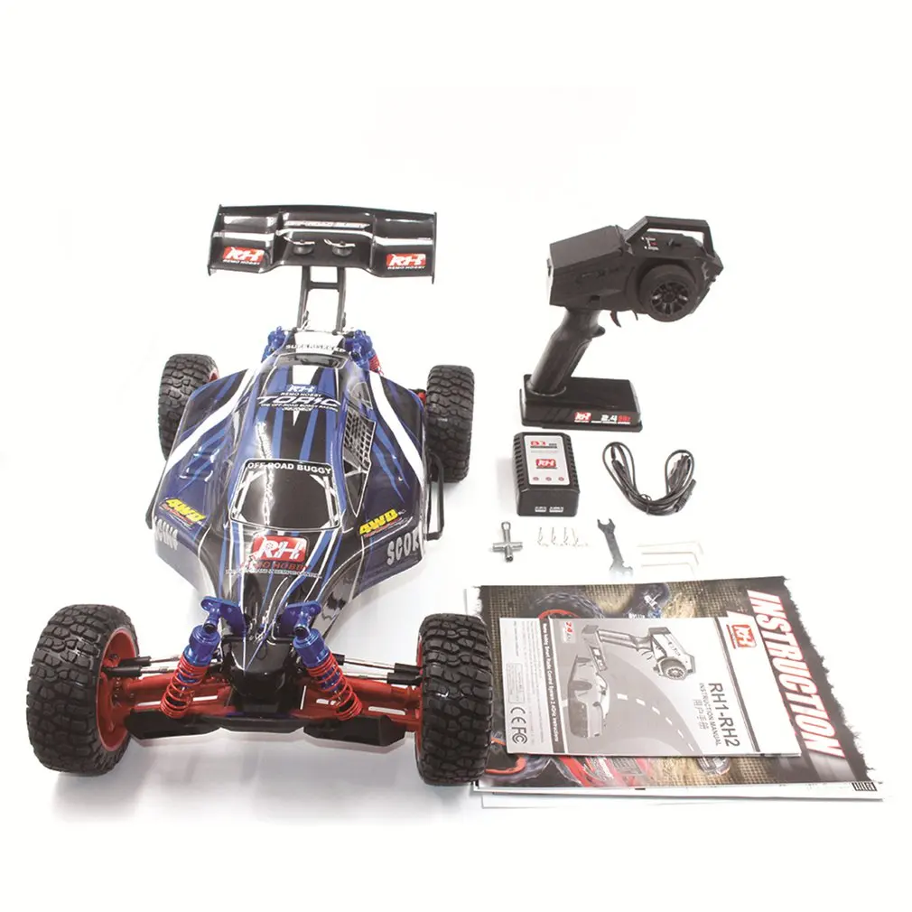 8055 1:8 4WD матовый RC Гусеничный автомобиль грузовик 2,4G пульт дистанционного управления внедорожный большой ножной автомобиль модель RTR игрушка для детей подарок