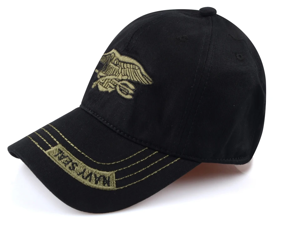YOYOCORN Outdoor men and women camouflage baseball cap visor hat navy hat seal commando army fan tactical hat baseball cap