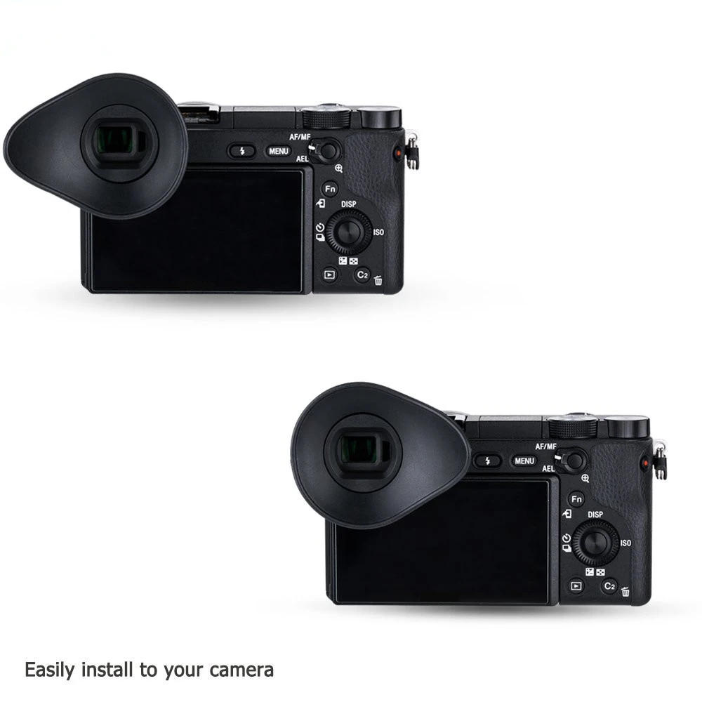 FULL-360 Degree Eyecup Viewfinder Eyepiece for Sony A6000 A6300 NEX-6 NEX-7 Camera Replaces