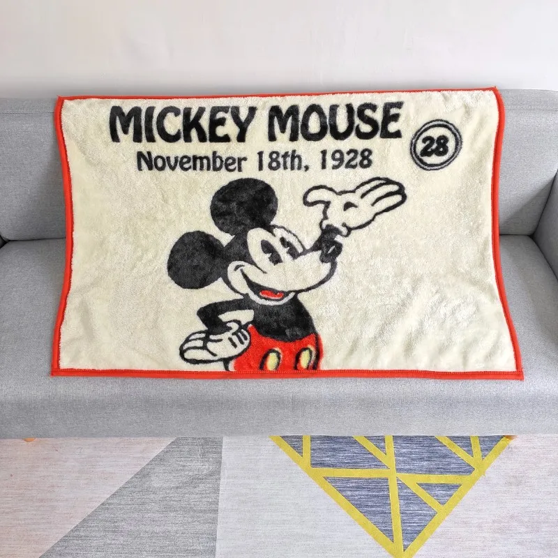 Disney Микки Минни Маус прекрасный детский подарок на день рождения мягкое фланелевое одеяло детские пеленки-одеяла обертывание 70x100 см