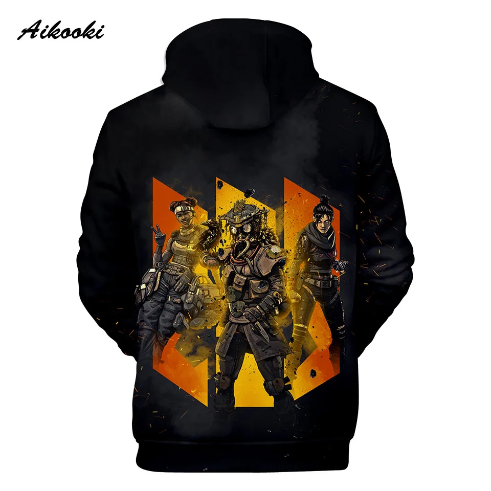 Apex толстовки мужские/женские 3D игры Harajuku толстовки Apex легенды с капюшоном загрязнители Забавный дизайн куртки топы 100-4XL