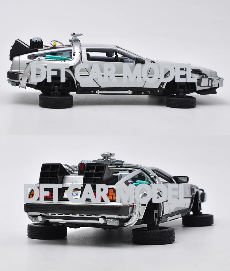 1:24 Масштаб сплав игрушка DMC-12 модель детские игрушечные машинки оригинальные авторизованные подлинные детские игрушки