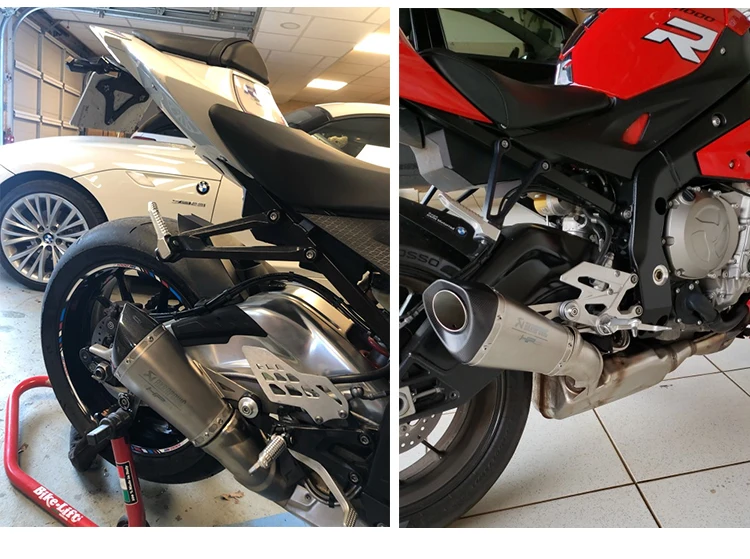 60 мм/65 мм Akrapovic S1000 S1000RR модифицированный глушитель съемный S1000 модифицированный Скорпион выхлопная труба 2010- год