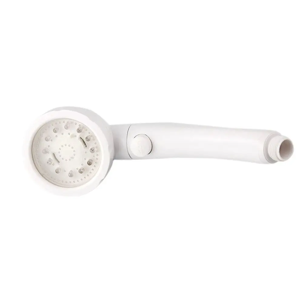 

Bathroom Spa LED Shower Head Sprinkler Stop Water Switch Temperature Sensor 7 Color Changing Lights Filter Handheld Shower