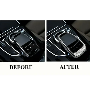 

For Mercedes-Benz W205 Mouse Control Trim Accessories Car Auto Inner Cover