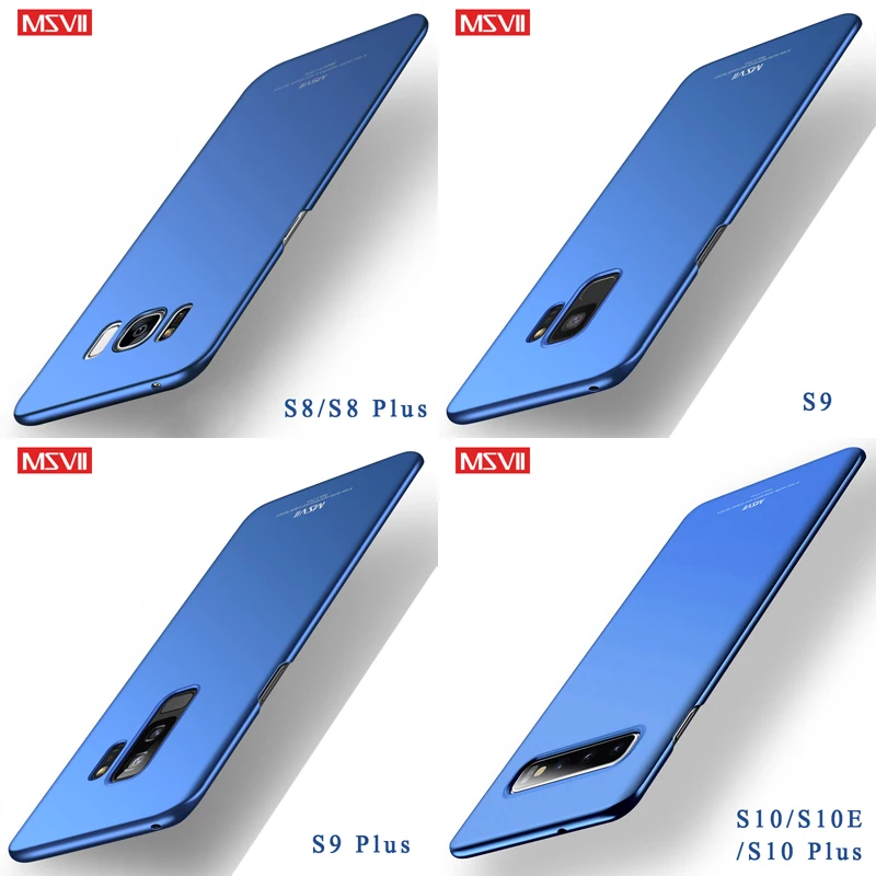 Note 10 чехол Msvii матовый чехол для samsung Galaxy Note 10 Plus S10 S9 S8 Plus чехол S10 E S PC чехол для samsung Note 9 8 чехлы