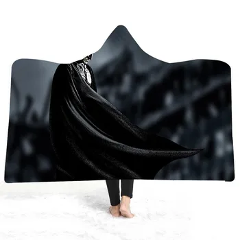 

Movies Character Black Blanket Teens Microfiber Home Office Coral Blanket Sofa Portable Warm Throw Large Blanket 150x200cm