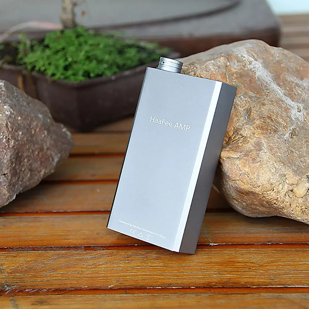 HaaFee Portable Headphone Amplifier Strong Thrust Audio Amp for Car Audio mp3 Players Mobile Phones PC