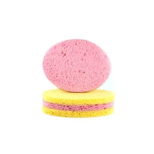 Натуральные водоросли Губка Мягкий Прибор для отшелушивания омертвевших клеток кожи лица Wash Очищающий косметический слойка рукава-крылышки губка очищающее средство для кожи инструменты