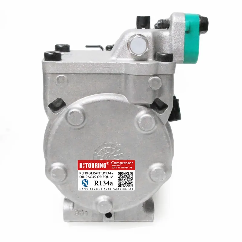 Для hyundai HS15 компрессор акцент hyundai accent 1998-2002 L4 1.5L компрессор 57188 9770122261 9770125000 9770122060 9770129510