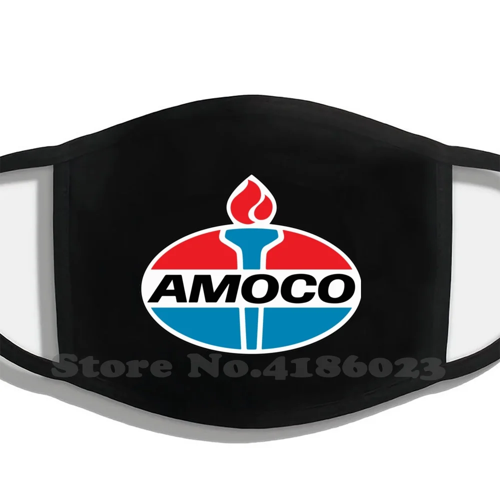 Amoco мужские женские моющиеся черные маски топливное масло бензиновые