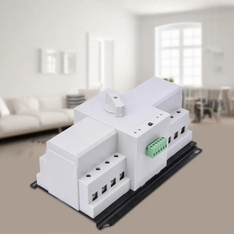 400V 4P 63A Dual Power Supply Automatic Transfer Switch Toggle Switch for High-rise Buildings