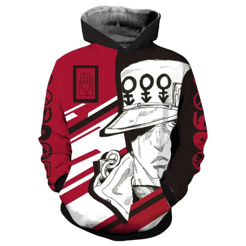 Аниме Необычные приключения Джоджо костюмы для косплея Kujo Jotaro толстовка хлопок на молнии толстовки пуловер Спортивная куртка Топ Новинка - Цвет: Pullover