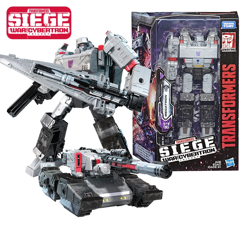 Трансформеры поколения война для Cybertron Siege Voyager класс Wfc S11 Optimus Prime Megatron фигурка