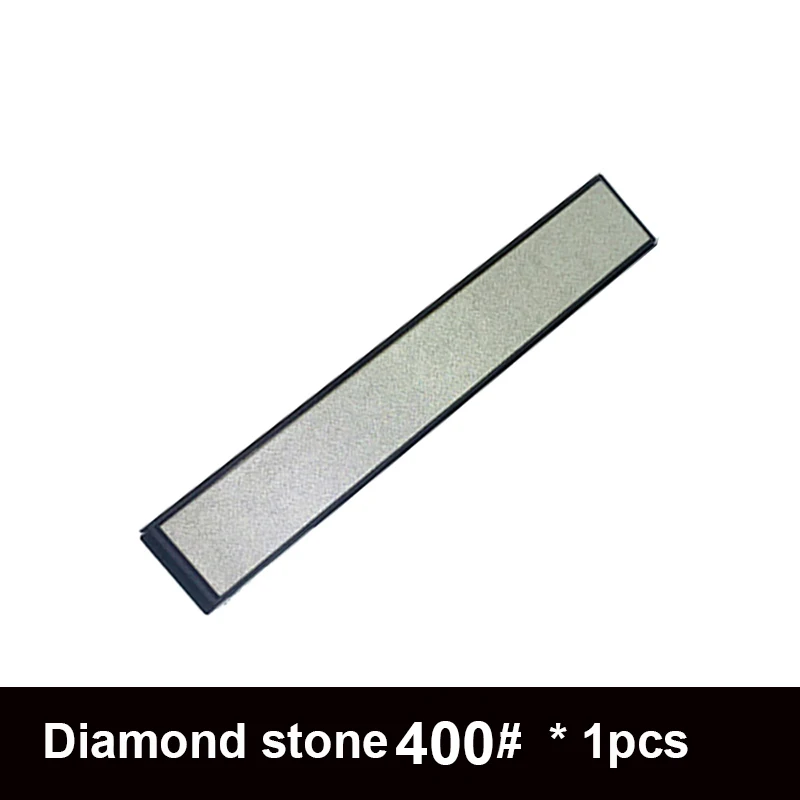 400 grit 3000# зернистость KME точилка для ножей фиксированный угол точилка для ножей точильный камень Алмазный точильный камень масляный камень хонинговые камни - Цвет: 400 grit