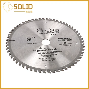 

Circular Saw Blade 225mm Cutting Blade Round Wheel Discs for Woodworking Cutting Bore 25.4mm Thickness 2mm 1Pc 40T