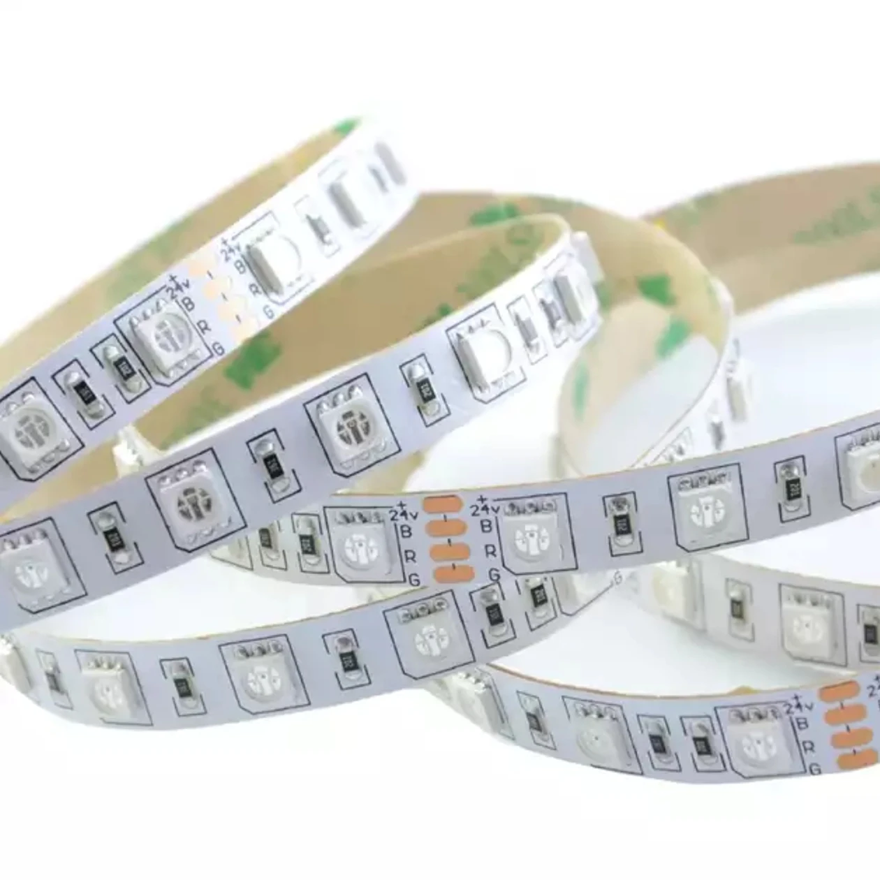 5 м 600 светодиодов 5050 Светодиодная лента 12 В постоянного тока RGB гибкая 120