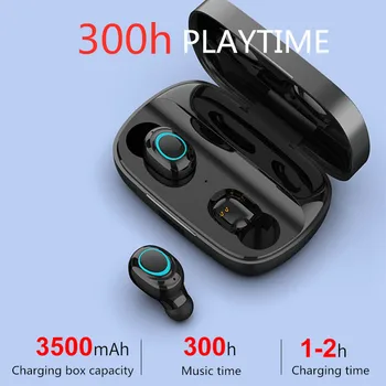 

Bluetooth Wireless Earphone Noise Reduction Touch Control IPX5 Waterproof Headset With 1200MAH 2200MAH 3500MAH Charge Case