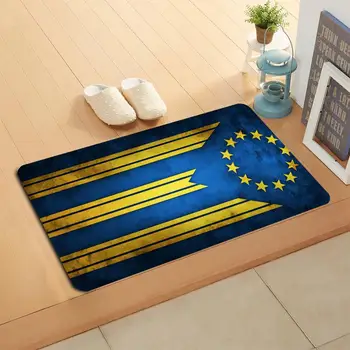 

Custom National Flag Doormat Home Decor Door mat Floor Mat Bath Mats foot pad#20-05-19-61