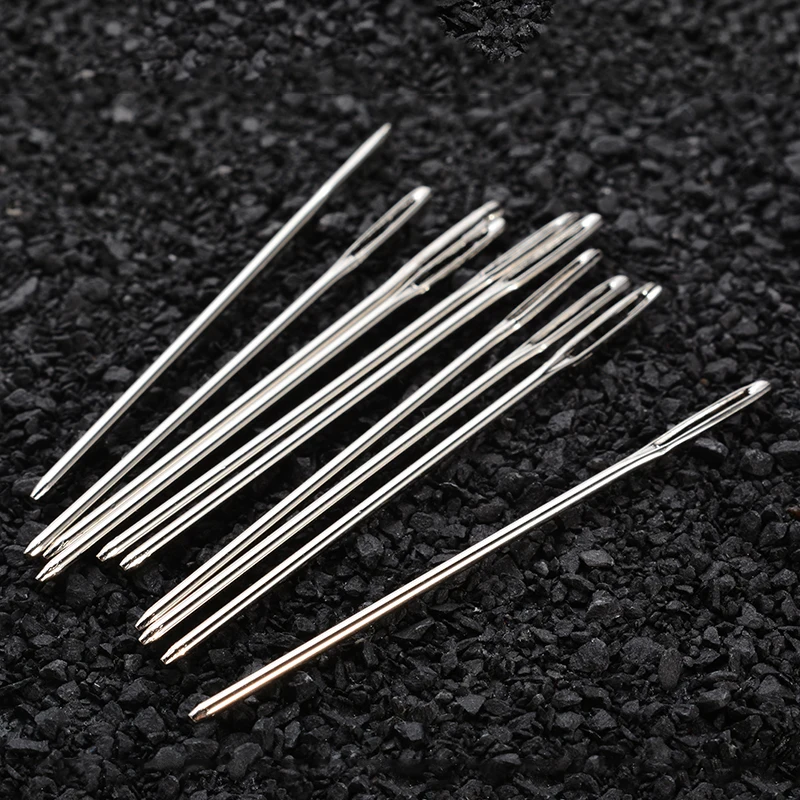 10pcs DIY Large Eye Needles Embroidery Tapestry Darning Needle