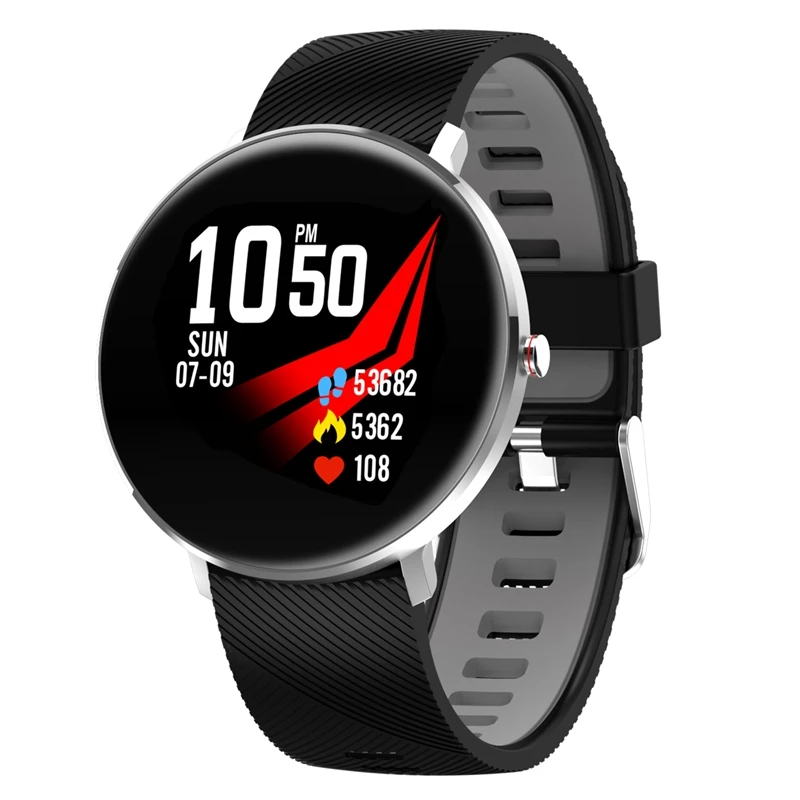 AMS-Smart Watch ECG Heart Rate Blood Pressure Oxygen Monitor IP68 Waterproof Sports L10 Smart Watch