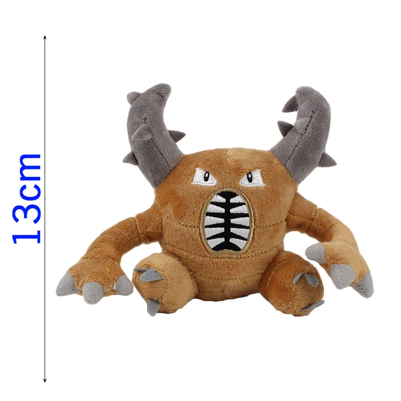 13-21 см аниме Стиль Кукла Gyarados погремушка Scolipede Machop Gastly Kangaskhan Lucario чучела Peluche плюшевые игрушки - Цвет: N-Pinsir-13cm