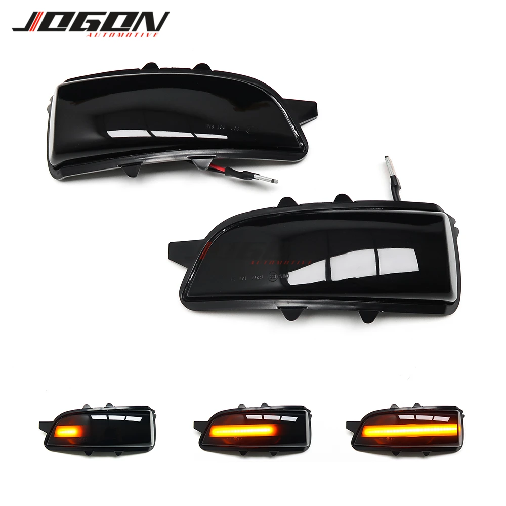 Richtingaanwijzer Voor Volvo C30 C70 S40 S60 V40 V70 V50 2007-20121 Paar Dynamische Blinker Zijspiegel Sequentiële Indicator Led richtingaanwijzer Spiegel Draai Flitslamp