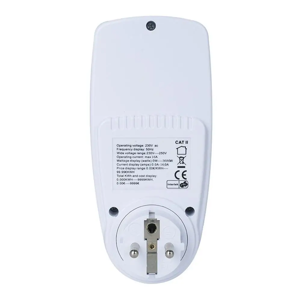 KWE-PMB01-F/KWE-PMB01-B Power Metering Socket Electric Power Monitor Intelligent Billing Socket Billing Device
