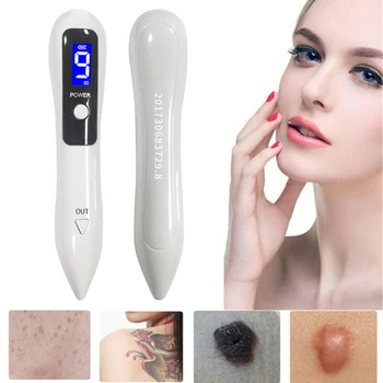 

LCD Laser Plasma Pen Mole Removal Pen Freckle Remover Machine Removal Dark Spot Remover Skin Wart Tag Tattoo Remaval Tool
