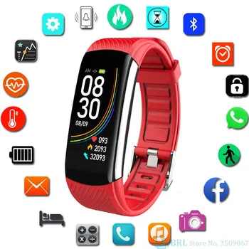 

Smart Band Blood Pressure Measurement Fitness Tracker Heart Rate Monitoring Waterproof Smart Bracelet Wristband For Andriod Ios