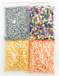 Rainbow Mix Iron Beads Craft Kit - 2000 Pieces for Creative Kids' Projects (25 28 31 m)