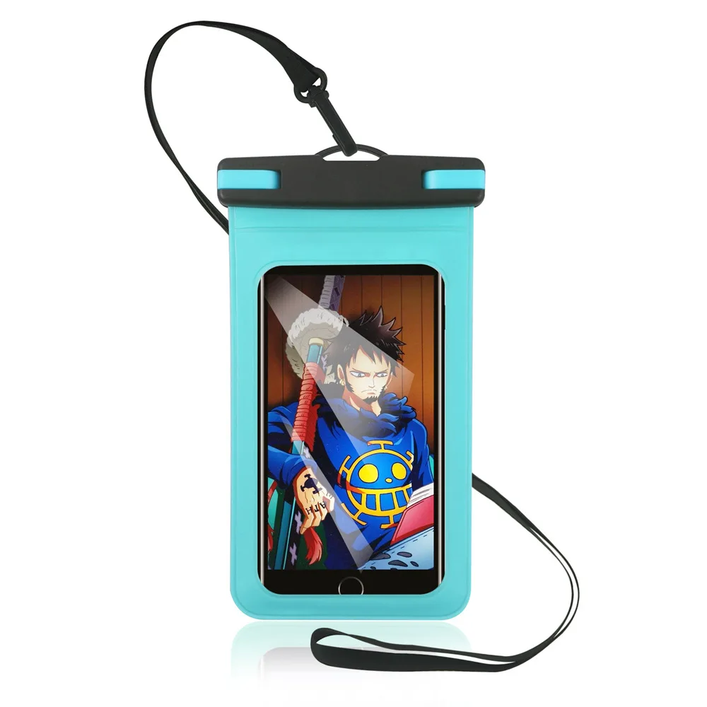 Стильный летний водонепроницаемый чехол для телефона, чехол для подводной фотосессии, универсальная сумка для мобильного телефона с сенсорным экраном, водонепроницаемая сумка