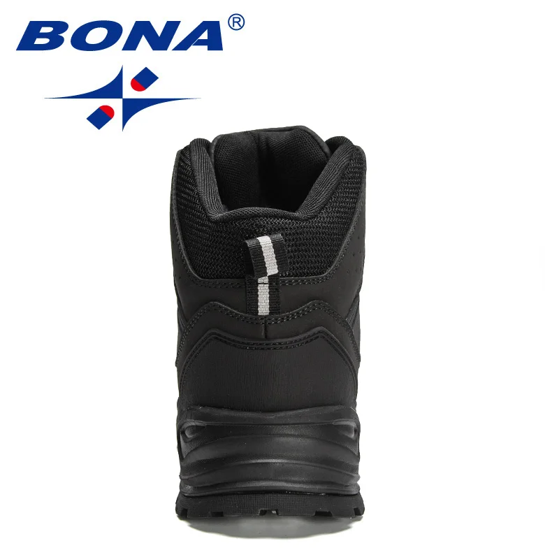 Snow Boots Winter Men Plush Action Leather Super Warm Ankle Outdoor Hiking
