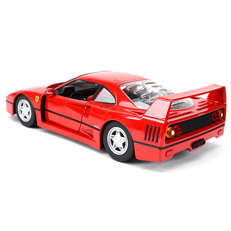 Bburago 1:24 F40 488 PIsta 250GTO F12 tdf 599GTO 458 Spider Sports Car статическая имитация литья под давлением модель автомобиля из сплава
