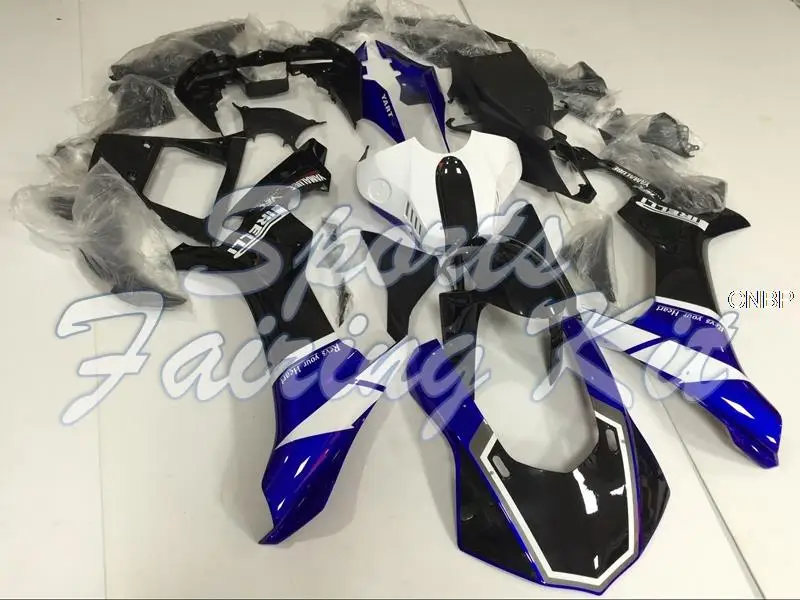 Пластиковые обтекатели для кузова YZF R1 2015 - 2017 черного и синего цвета YAMAHA YZFR1 17 |