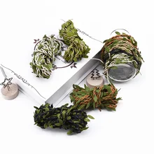 200 см Искусственный Зеленый цветок лоза листья из ротанга для дома Свадебная вечеринка украшения листва DIY повязка-венок аксессуары для волос