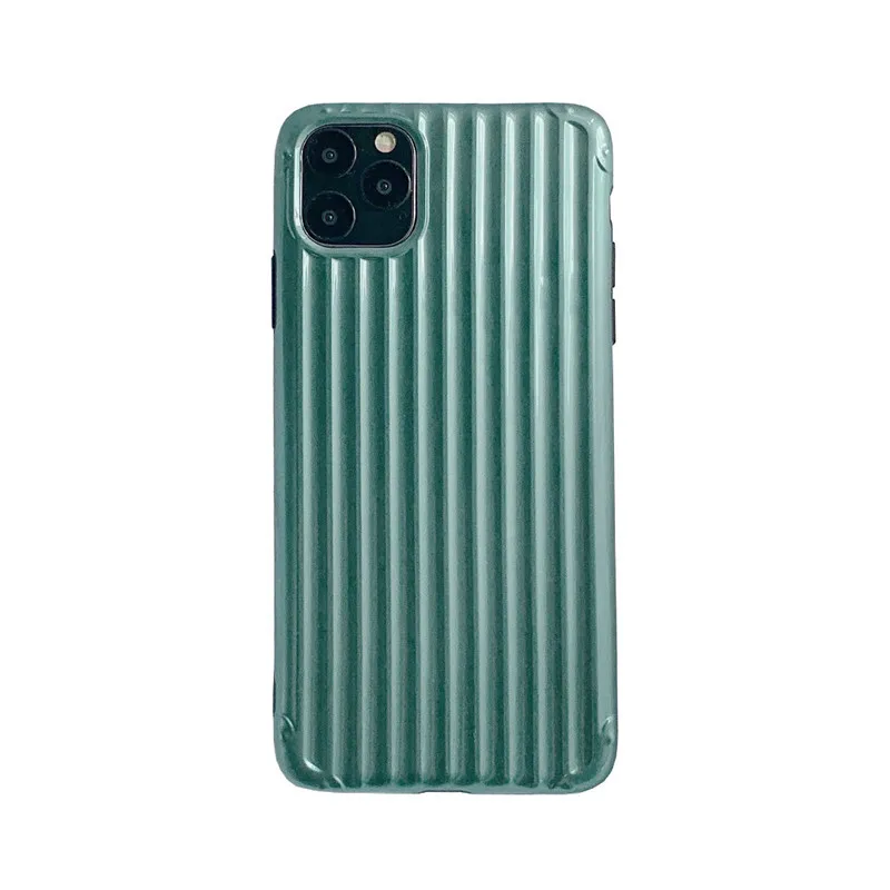 Темно-зеленый iphone 11Pro/Max Apple X/XS/XR мобильный корпус для iphone 7/8plus 6 багаж индивидуальный ТПУ мягкий чехол - Цвет: Бежевый
