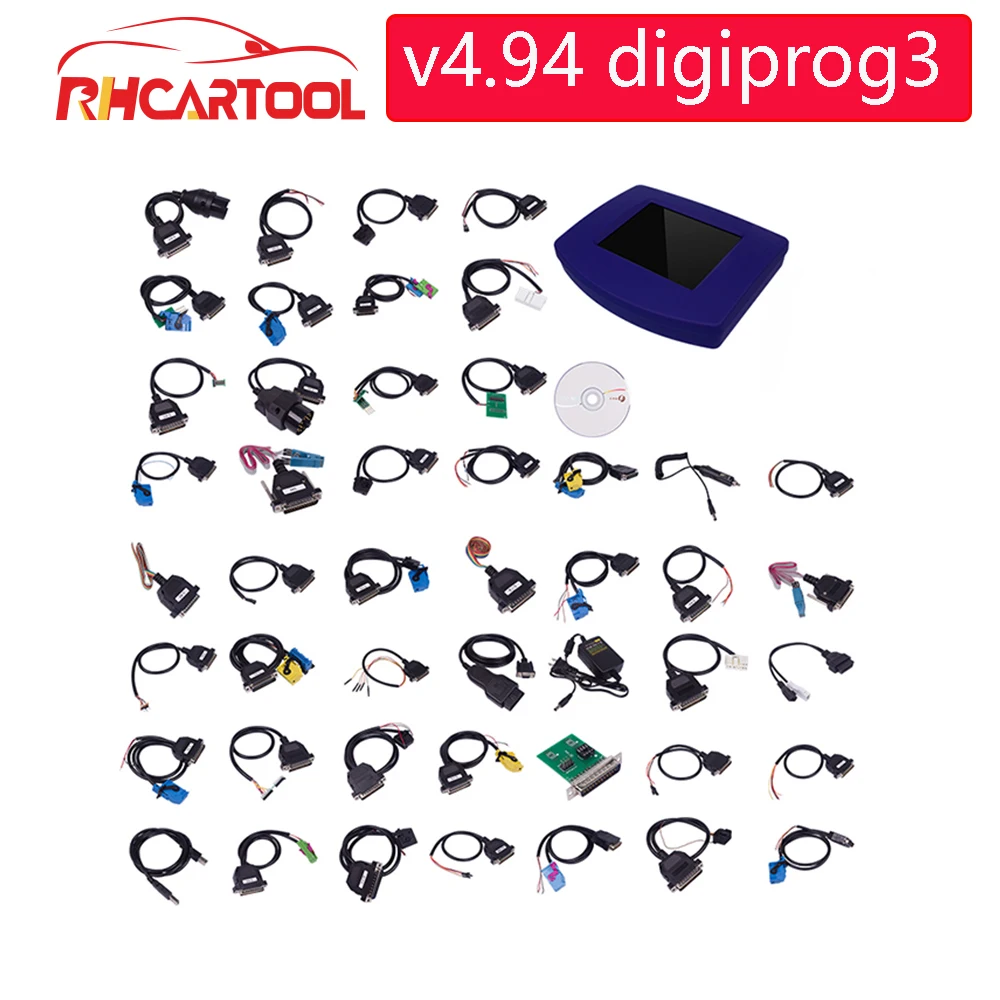 Инструмент для коррекции пробега диагностический инструмент obd2 v4.94 digiprog iii|digiprog