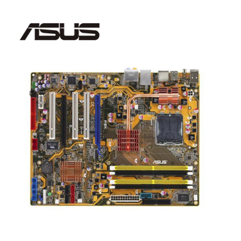 Материнская плата для Asus P5K P35 Socket LGA 775 DDR2 оригинальная б/у материнская распродажа