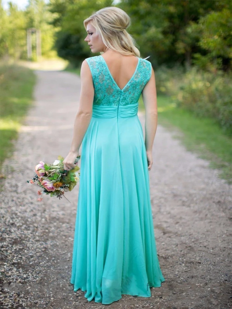 aqua-turquoise-country-bohemian-lace-bridesmaid (1)