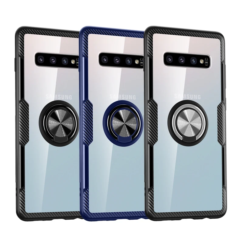 Противоударное кольцо чехол для samsung Galaxy Note 10 плюс 9 S10 S9 Note9 S9Plus S10Plus A50 A70 A40