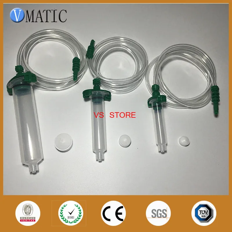 Бесплатная доставка 5cc/10cc/30cc Пластиковый Дозатор клея шприц пневматический