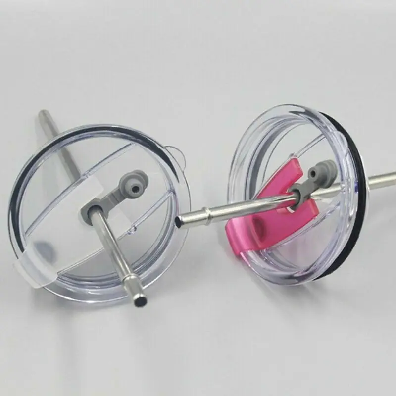 Защита от проливов брызг крышка чашки для 30 унций кружка Rambler tumbler с соломенным