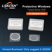 LSKCSH Raytools Защитный Объектив/стекло 27,9*4,1 мм QBH верхняя Защита объектива 24,9*1,5 мм 1064nm 3000 Вт для Raytools BT240S запчасти